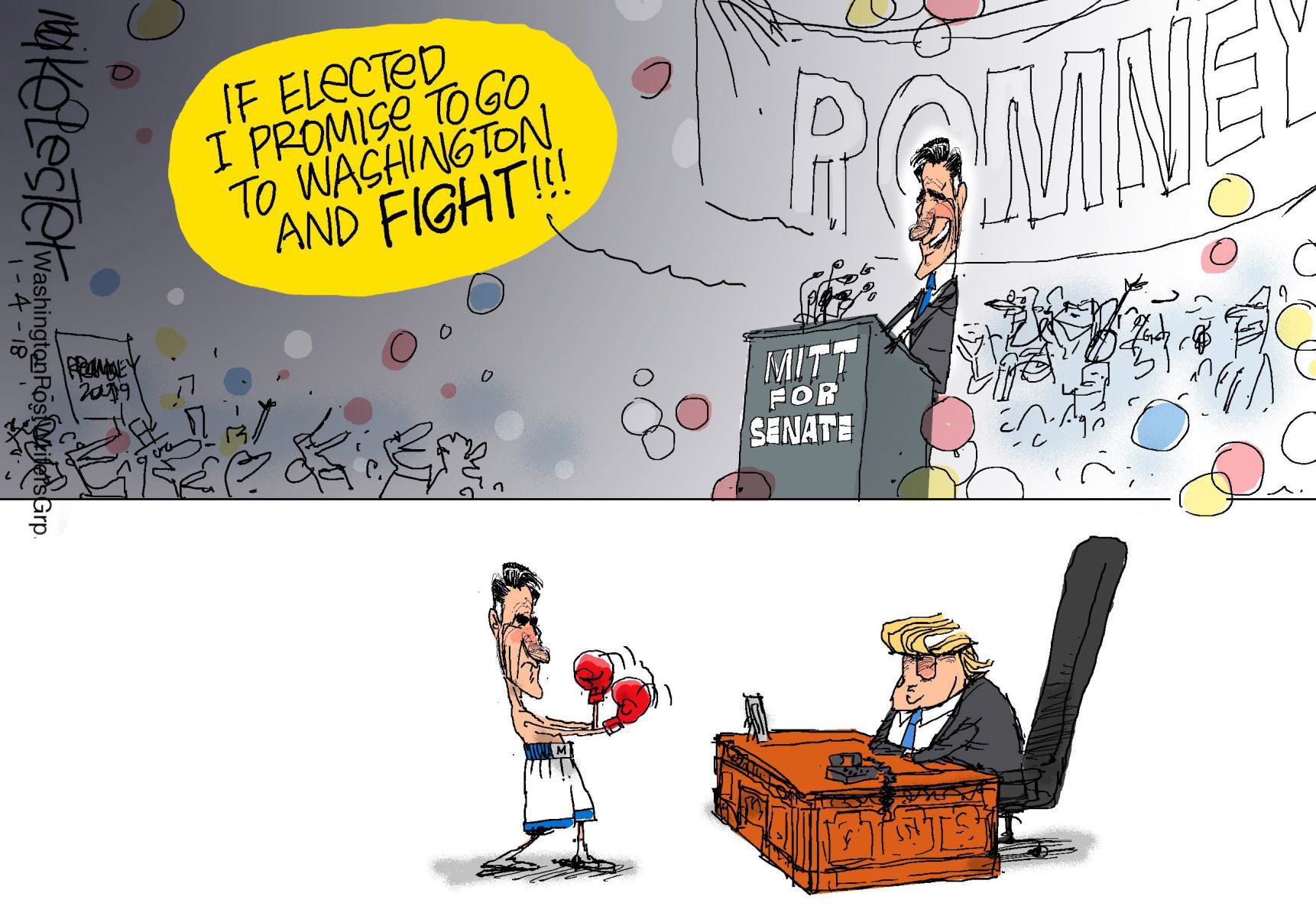 Mike Lester cartoon